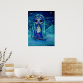 スノーフクロウ妖精のポスター ポスター (キッチン)