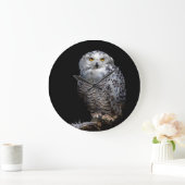 スノーフクロウ時計 ラージ壁時計 (ホーム)