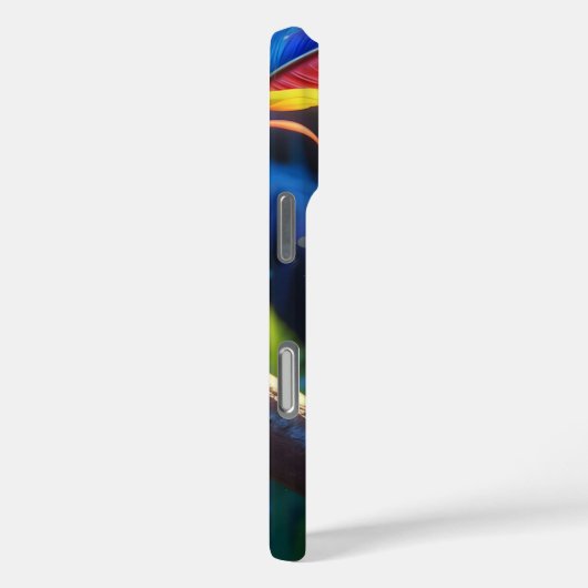 スノーフクロウ熱帯産フクロウ Case-Mate iPhoneケース (裏面 / 右)