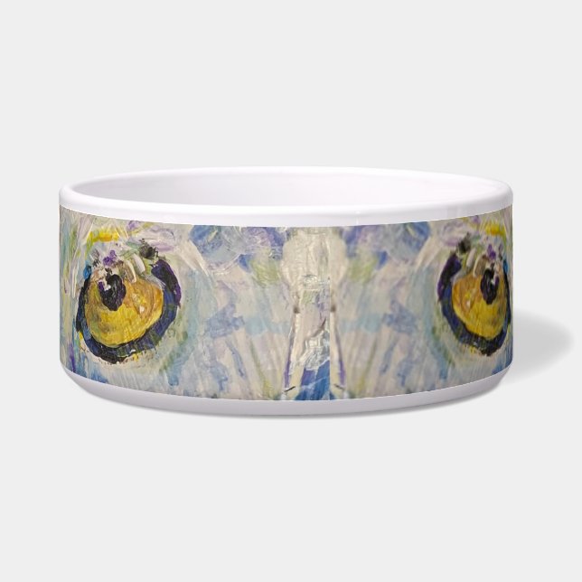 スノーフクロウ知識モーリーン鳥の霊 ボウル (正面)