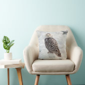 スノーフクロウ角枕 クッション (椅子)