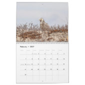 スノーフクロウ2026 カレンダー (2月 2027)