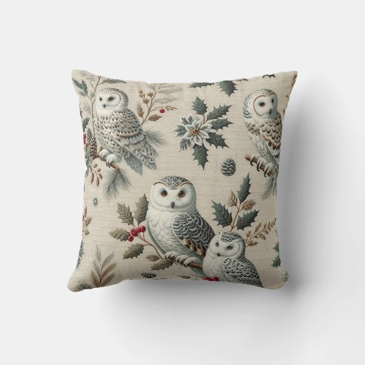 スノーフクロウ3 クッション (裏面)