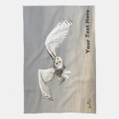 スノーフクロウ キッチンタオル (縦)