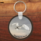 スノーフクロウ キーホルダー (正面)