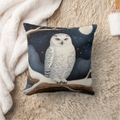 スノーフクロウ クッション (ブランケット)