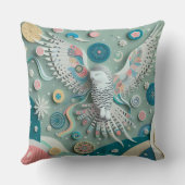 スノーフクロウ クッション (裏面)