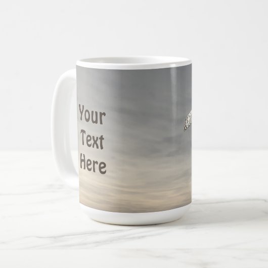 スノーフクロウ コーヒーマグカップ (正面左)