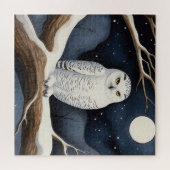 スノーフクロウ ジグソーパズル (横)