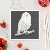 スノーフクロウ スタンダードランチョンナプキン (インサイチュ)