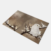 スノーフクロウ ドアマット (アングル)