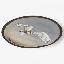 スノーフクロウ ペーパープレート