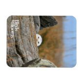 スノーフクロウ マグネット (横)