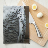 スノーフクロウktcnm キッチンタオル (四つ折り)