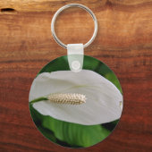 スノーフラワーキーチェーン キーホルダー (正面)