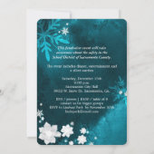 スノーフラワーズウィンターファンレイザーイベント 招待状 (裏面)