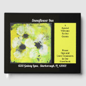 スノーフラワーバケーションレンタルゲストハウス ゲストブック (正面)