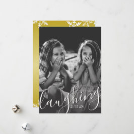 スノーフレークの写真を笑い尽くす金ゴールド シーズンカード