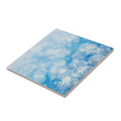 スノーフレークの背景 タイル (側面)