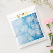 スノーフレークの背景 フェイバーバッグ (封をした状態)