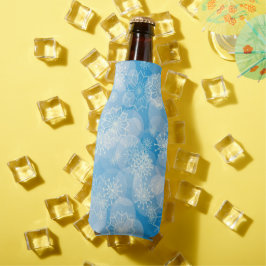 スノーフレークの背景 ボトルクーラー