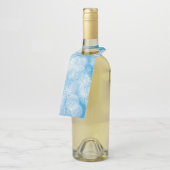 スノーフレークの背景 ボトルネックタグ (アングル)