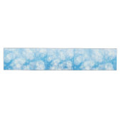 スノーフレークの背景 ミディアムテーブルランナー (横)