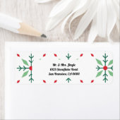 スノーフレークアドレス ラベル (インサイチュ)