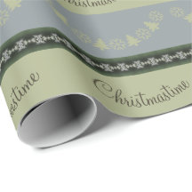 スノーフレークアンドツリーホパターン（の模様が）あるリデイ