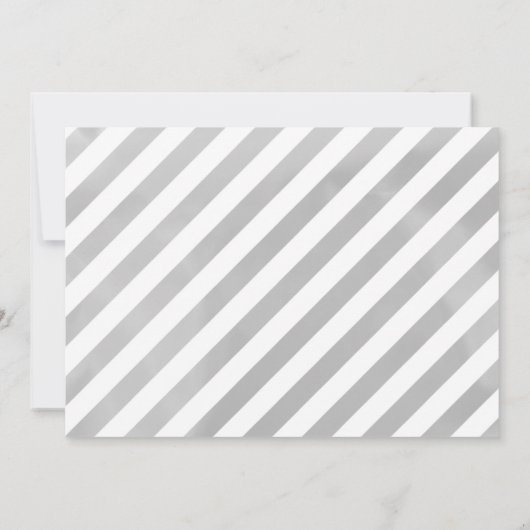 スノーフレークウィンターオネダーランド1stフォト誕生日 招待状 (裏面)