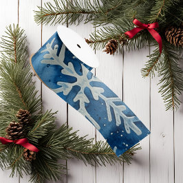 スノーフレークエレガントクリスマスリボン サテンリボン