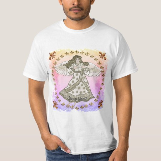 スノーフレークエンジェル Tシャツ (正面)