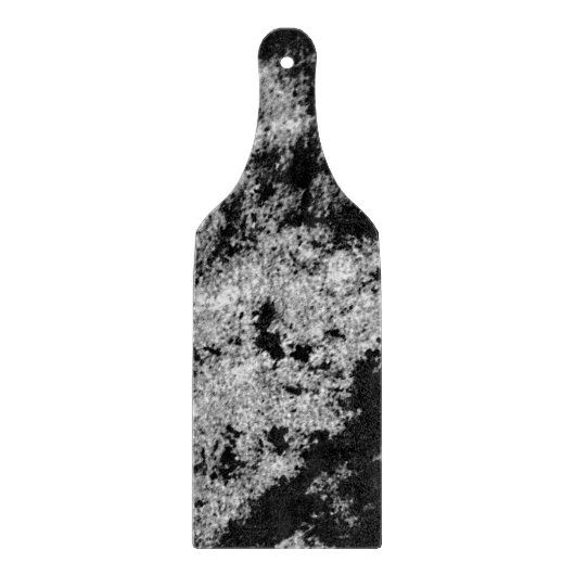 スノーフレークオブシディアンデザイン カッティングボード (正面)