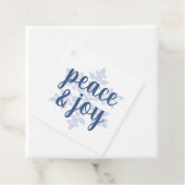 スノーフレークオーナメントアイスブルー フェイバータグ (インサイチュ)