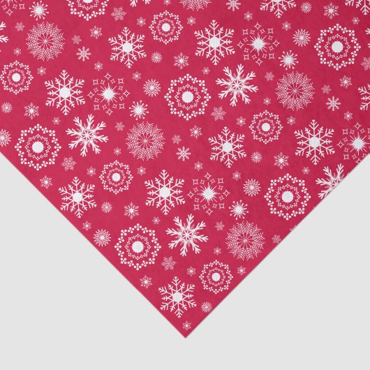 スノーフレークオーナメントクリスマスホリデーティッシュペーパー 薄葉紙 (詳細)