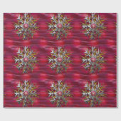 スノーフレークオーバーパリ ラッピングペーパー (フラット)