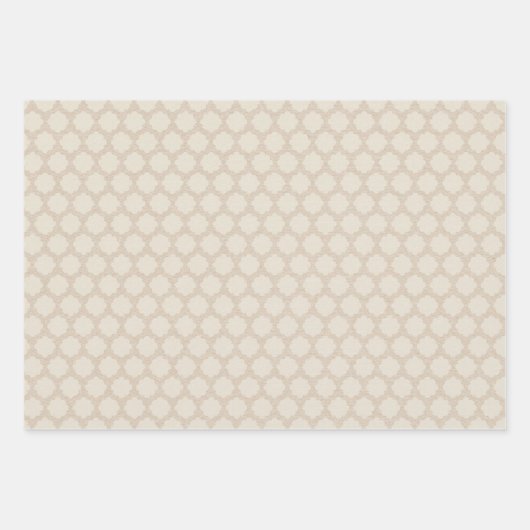 スノーフレークカスタムホリデーメリークリスマス ラッピングペーパーシート (正面2)