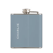 スノーフレークカスタムモノグラムフラスコ フラスク (裏面)