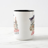 スノーフレークキスツートーンマグ ツートーンマグカップ (中央)