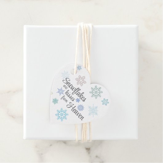 スノーフレークキス天国ギフトラベル フェイバータグ (インサイチュ)