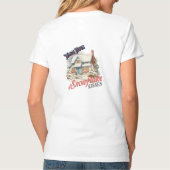 スノーフレークキス女子Tシャツ Tシャツ (裏面)