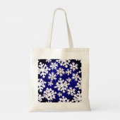 スノーフレークキャンバストート トートバッグ (裏面)