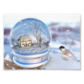 スノーフレークグローブフォトプリント フォトプリント (正面)