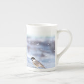 スノーフレークグローブ専門マグカップ ボーンチャイナマグカップ (右)