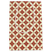 スノーフレークサークル–1抱き枕M ミディアムペーパーバッグ (正面)