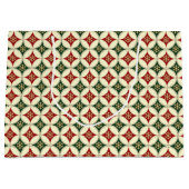 スノーフレークサークル–4抱き枕L ラージペーパーバッグ (正面)