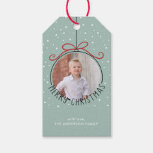 スノーフレークスオンパステルグリーン |写真クリスマス