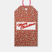 スノーフレークスギフトラベル ギフトタグ (正面)