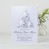 スノーフレークスクリスマスツリーホリデーオープンハウス 招待状 (スタンド正面)