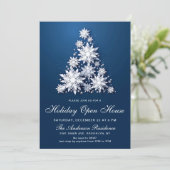 スノーフレークスクリスマスツリーホリデーオープンハウス 招待状 (スタンド正面)